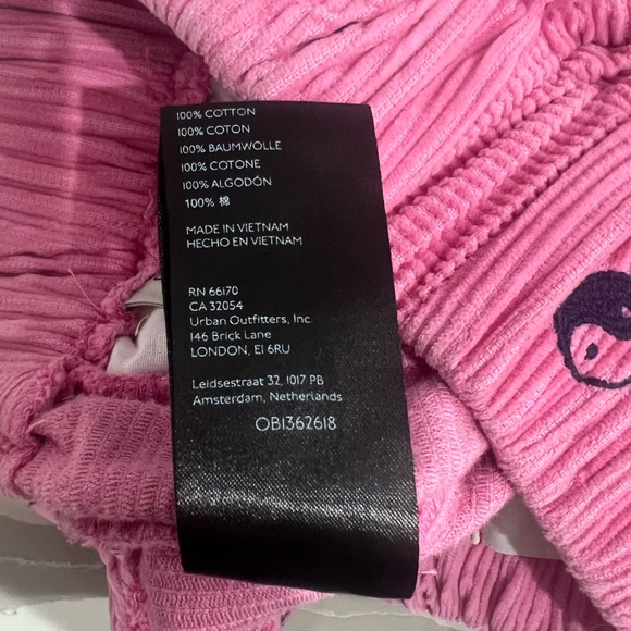 BDG Zaria Embroidered Corduroy Yin Yang Pants - Picture 8 of 9